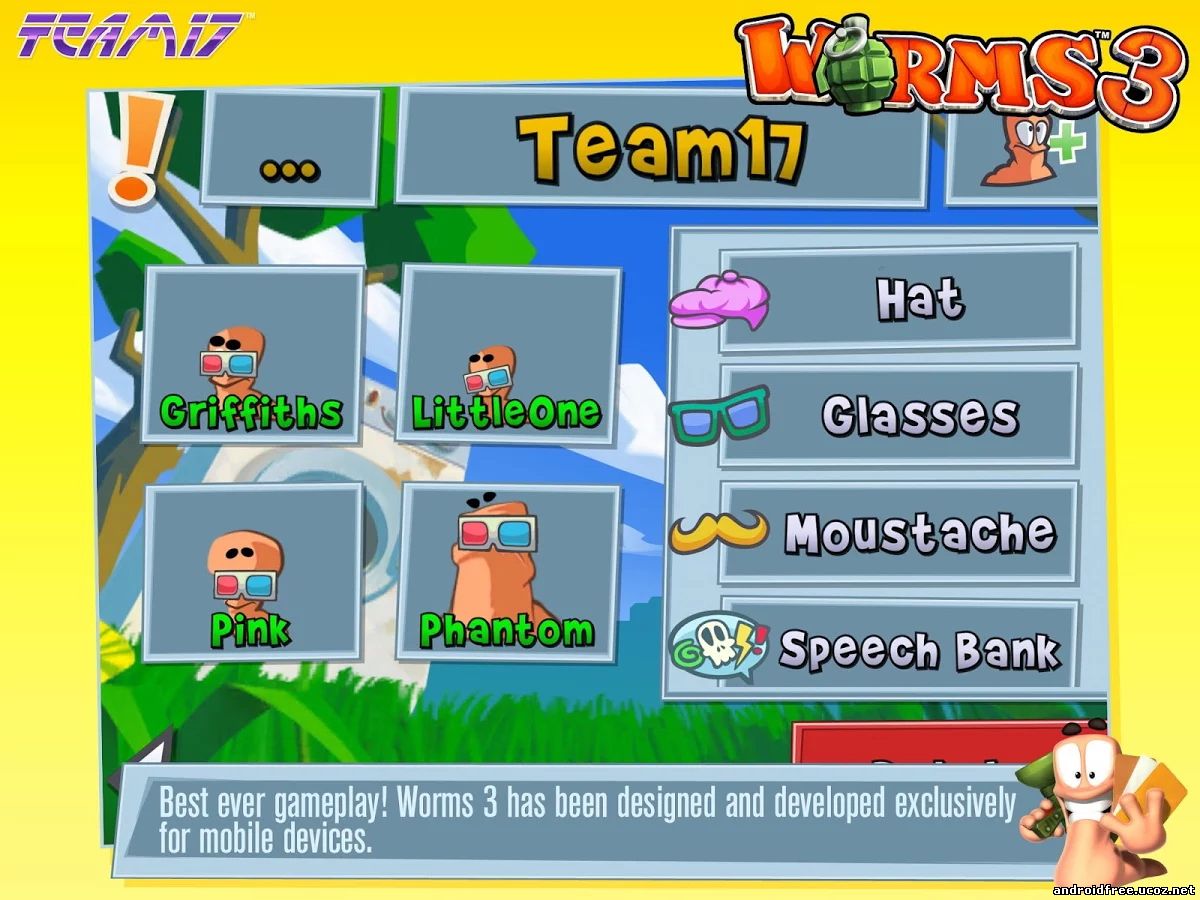 Worms 3 Андроид